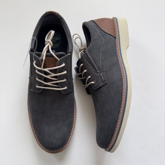 NWT Nunn Bush Barklay Canvas Plain Toe Oxford - Picture 1 of 12